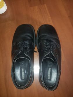 Doc Marten Men's Black Gibson Dress Shoe UK 9 / US 10 MADE IN ENGLAND