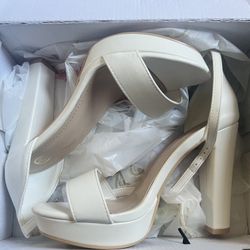 white heels ! 