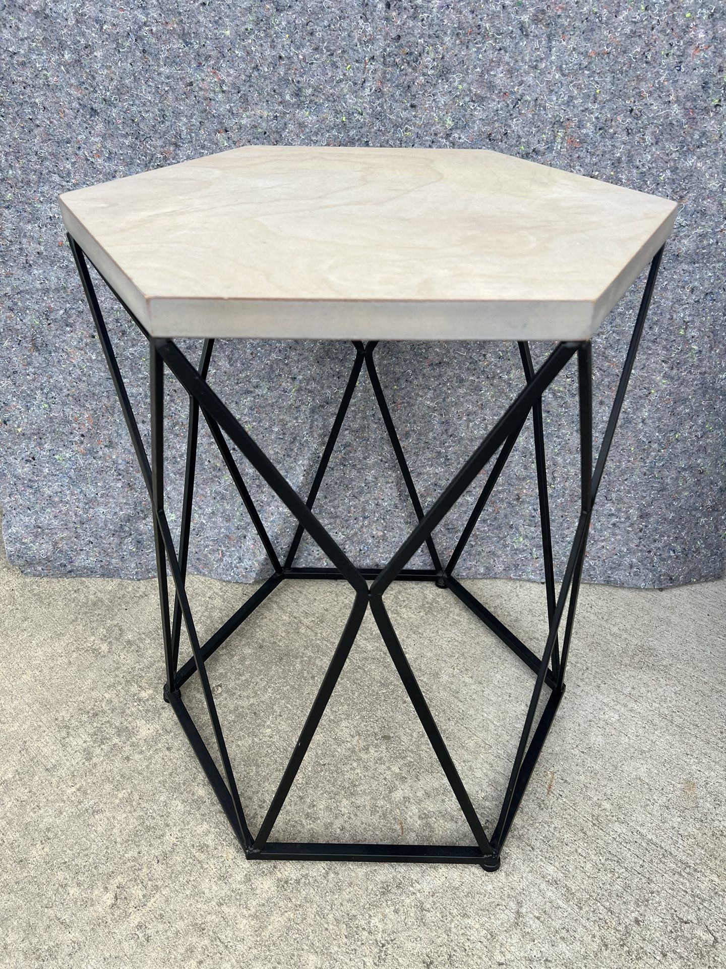 Hexagonal Side Table