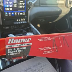 Bauer Metal Sawhorse 