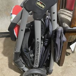 Chicco Bravo LE ClearTex Quick-Fold Stroller