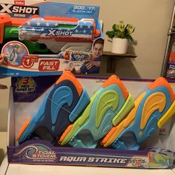 Water Gun Gift Set (4 guns total) PERFECT FOR CHRISTMAS