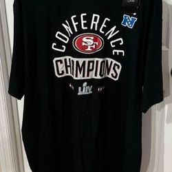 New Men's NFL San Francisco 49ers Fanatics T-shirt Size 3XL just $5 