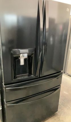 Kenmore French Door Black Refrigerator
