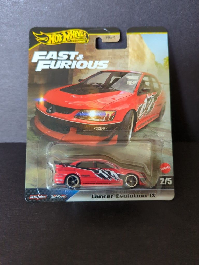 Hot Wheels Premium Fast And Furious Lancer Evolution IX