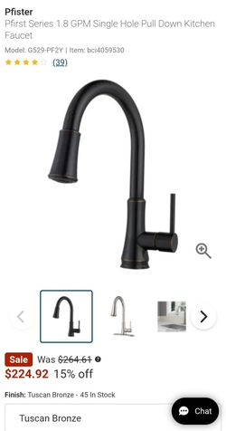 Pfister Kitchen Faucet / Tuscan Bronze ( Llave De Cocina )