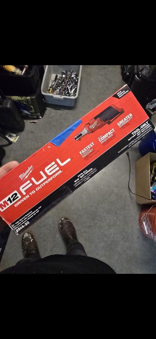 1/4 Milwaukee Fuel Electric Ratchet
