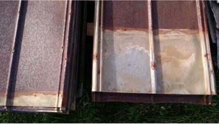 Vintage Old rusty tin from a barn get it now have about 50 pieces as of dec.12 2018. Make an offer