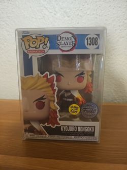 Funko Pop Kyojuro Rengoku #1308 Glow Special Edition