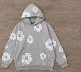 Denim hoodie