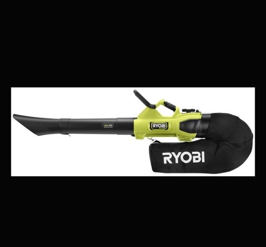 RYOBI 40V HP Brushless 100 MPH 600 CFM Cordless Leaf Blower/Mulcher/Vacuum