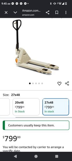 Crown pallet jack