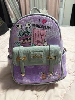 Pixar monsters Inc. mini backpack
