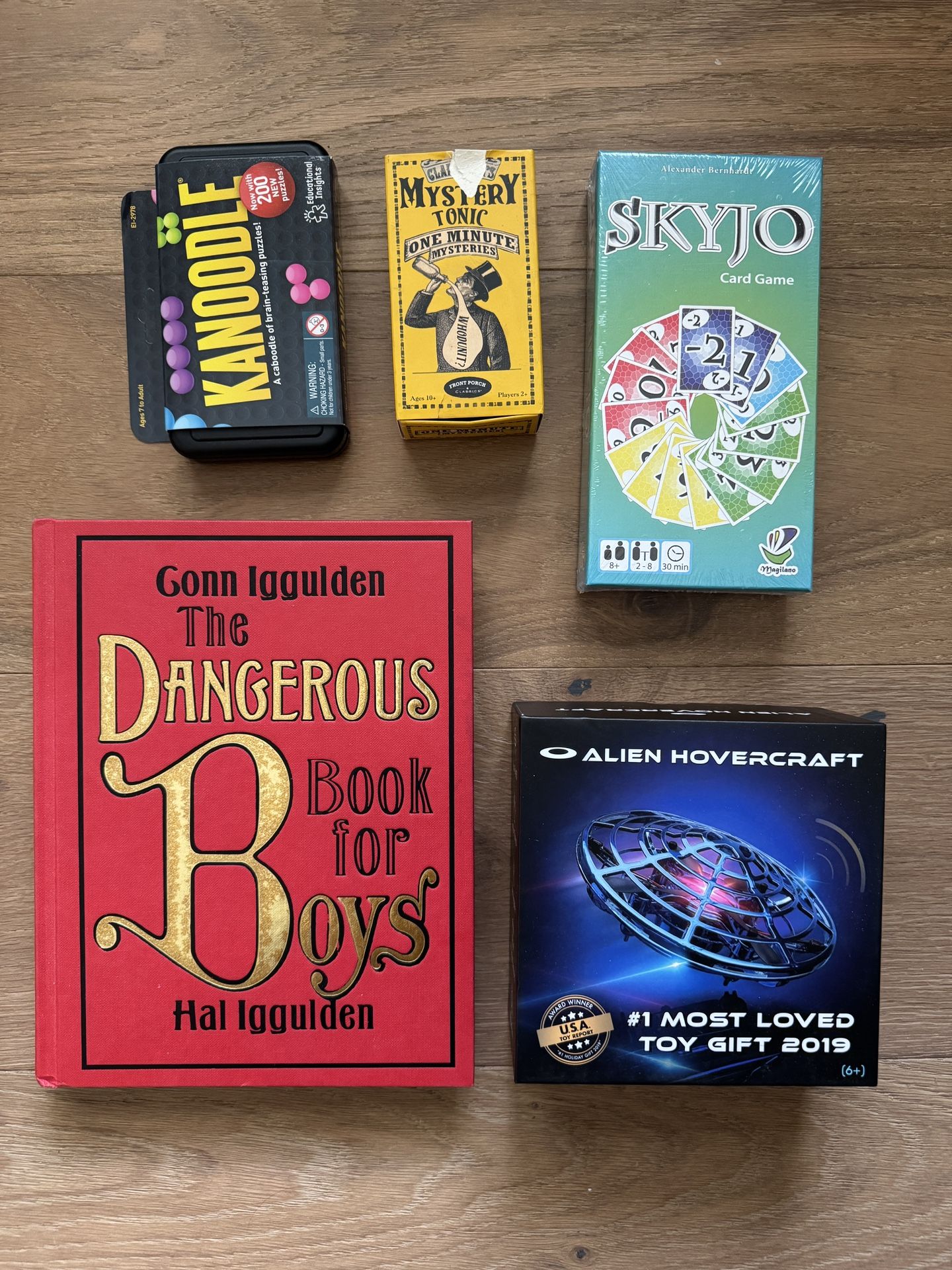 Collection Of Fun Games And Gifts For Boys