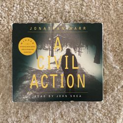 Audio Book On CD A Civil Action 2005 By Jonathan Harr