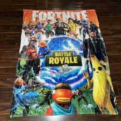 Fortnite Soft Kids Blanket New