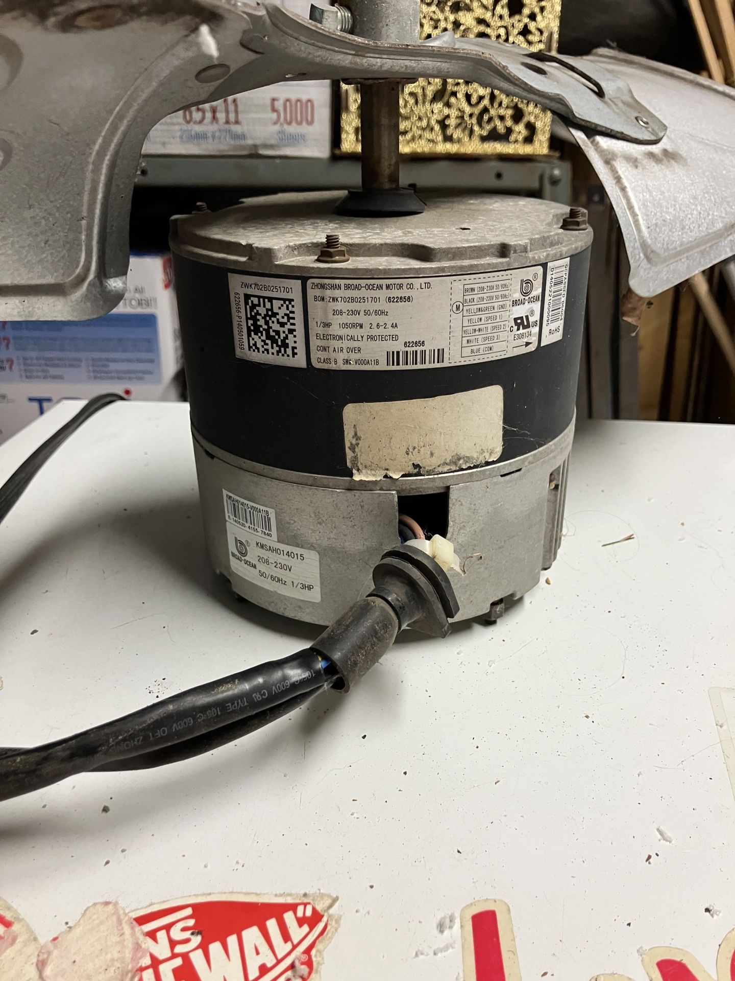 AC Fan Blower Motor