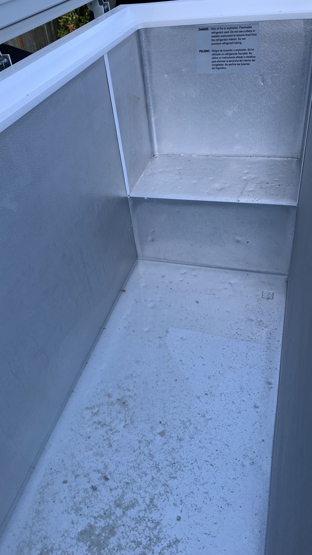 15cu Kenmore Chest Freezer White