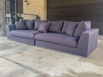 Grey Couch (delivery available)