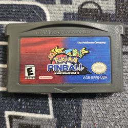 Pokemon Pinball Ruby Sapphire Nintendo Game Boy Advance Authentic Tested