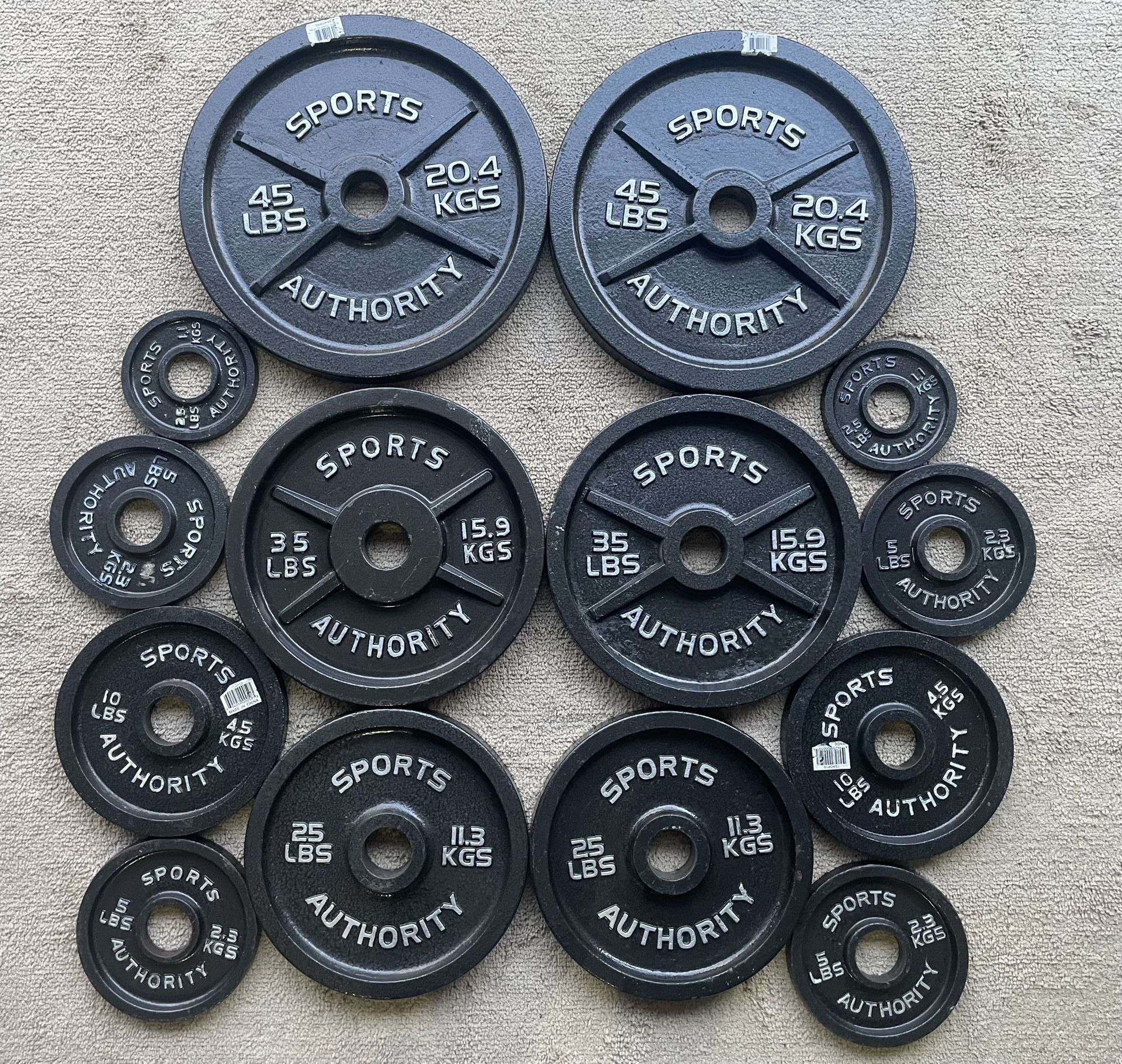 Olympic Weight Plates (2 In)