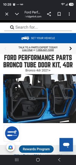 Ford Bronco 4 door OEM tube door safari door
