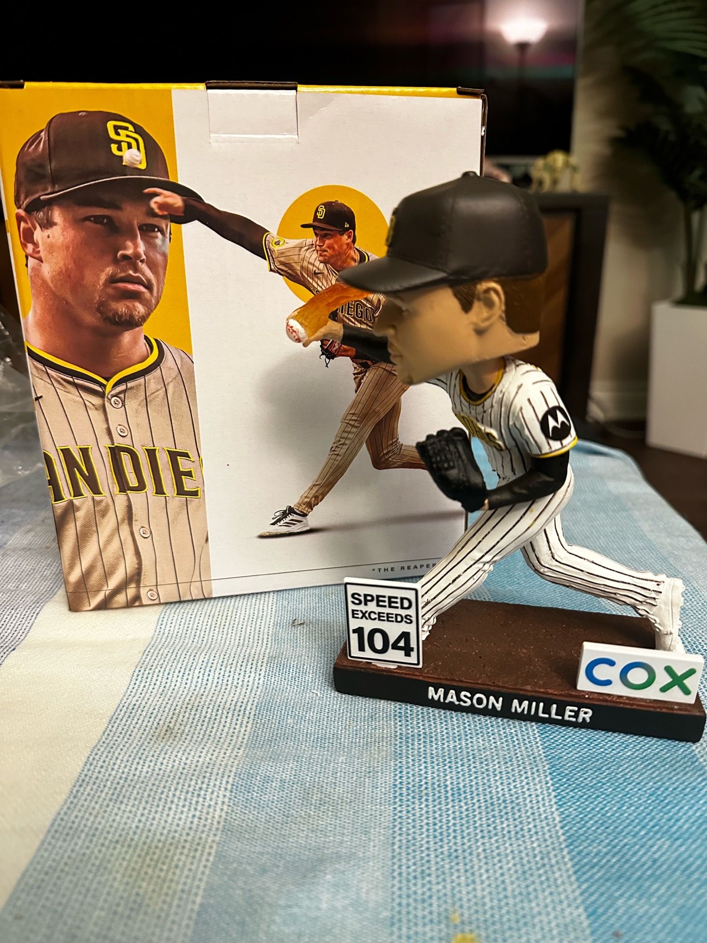 MLB San Diego Padres Mason Miller Bobblehead