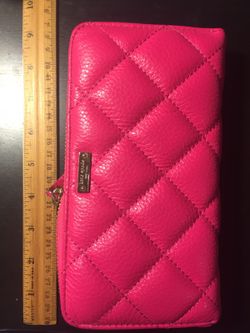Kate Spade Gold Coast Lacey Wallet in Zinnia Pink