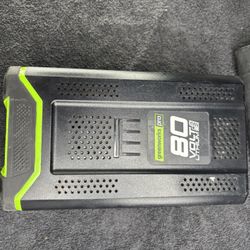  Greenworks 72V 4Ah 288Wh 80V MAX rechargeable Li-ion battery, Model BAB727