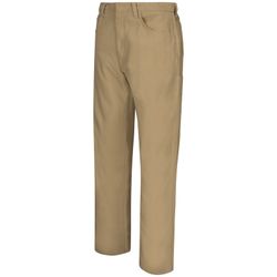 Bulwark Men’s Loose Lightweight Canvas FR Jeans Khakis