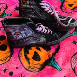 Vans skull shoes