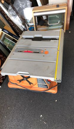 Ridgid table saw