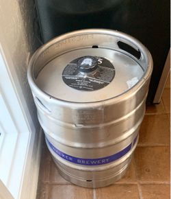 Firestone 805 Blonde Ale Keg Full of beer and Sealed