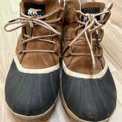 Sorel Womens Out N About III Classic Waterproof Boot Brown Size 8.5