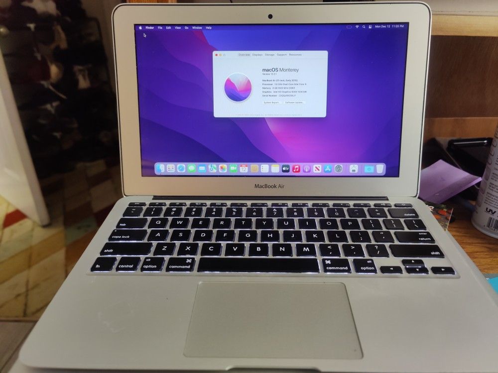 MacBook Air (11-inch, Early 2015) - Technical Specifications