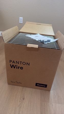 Brand New！Montana - Panton Wire Shelf 34 cm, Chrome