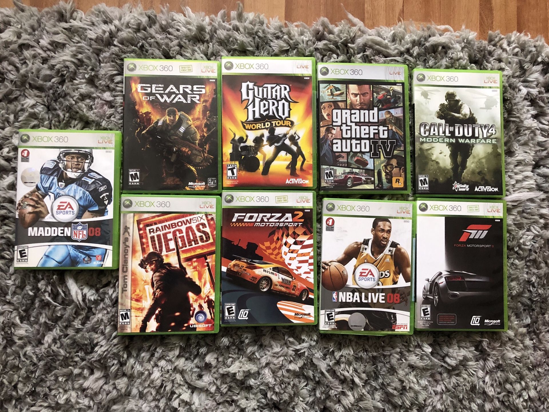 Xbox 360 games- $7 each