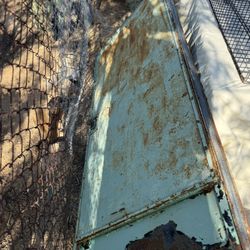 Old Metal Security Door