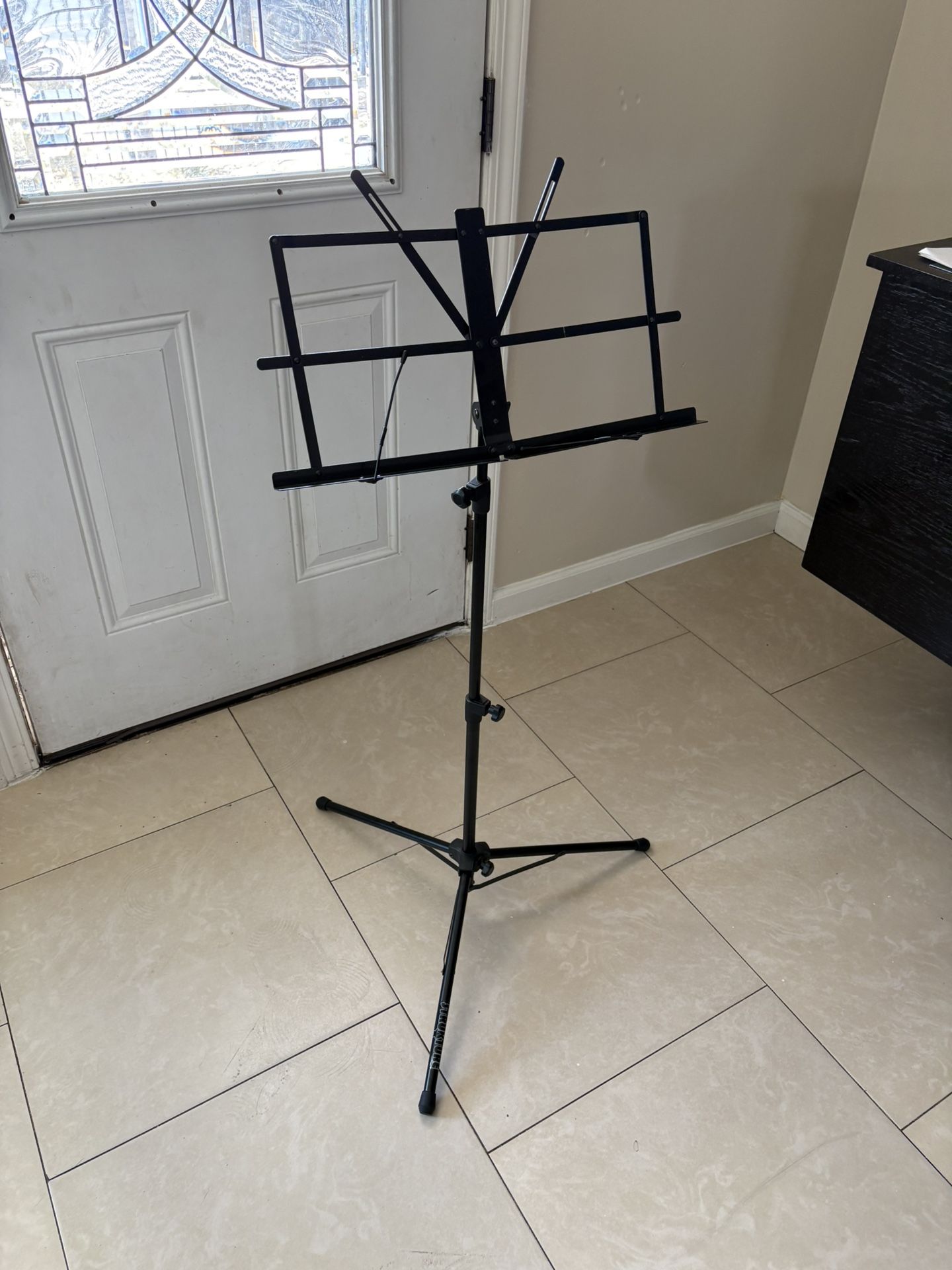 On Stage Folding Music Stand