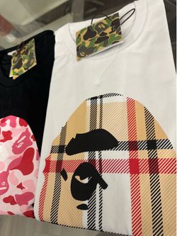 🔥 BAPE White Graphic Tee Size Large