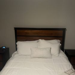 Queen Bed frame And Night Stands 