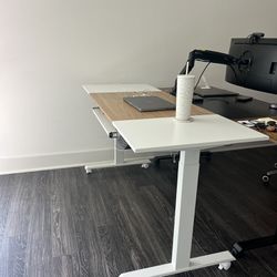 Standing Desk 60” With Drawer 