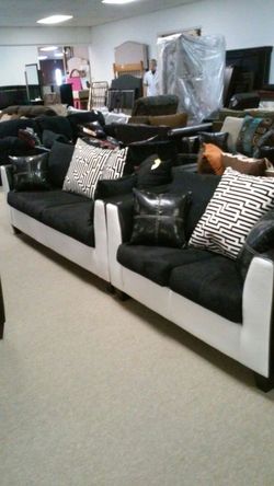 New Couch and Loveseat