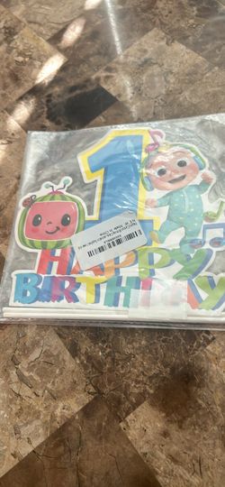 Cocomelon Cake Topper $5 