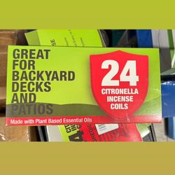 CITRONELLA INCENSE COILS