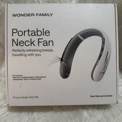 Wonder Family Rechargeable Personal Neck Fan 10$