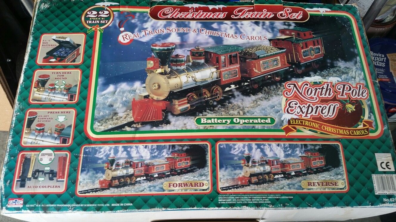 Christmas train set
