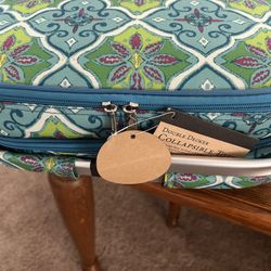 World Market Collapsible Tote With Blanket 