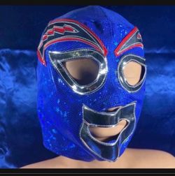 HALLOWEEN MEXICAN WRESTLER MASK NEW WITH TAGS MAIDEN IN MEXICO $25