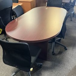 Conference Table With Chairs